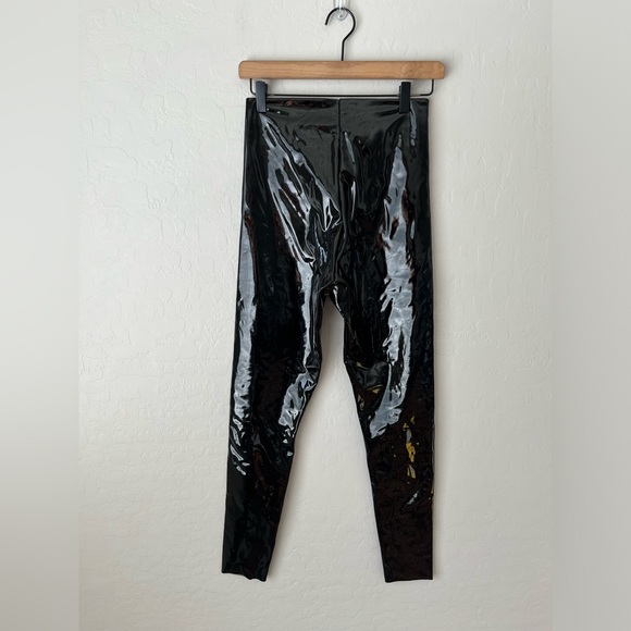 NEW Commamdo Perfect Control Patent Leather Legging Black medium - Picture 7 of 11